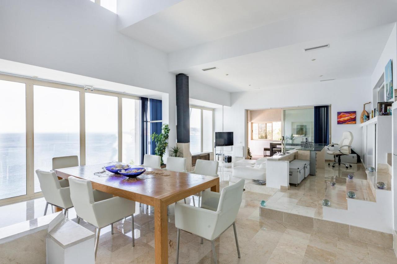 Exclusive Seafront Villa,Private Pool,Gym,Bbq El Toro  Luaran gambar