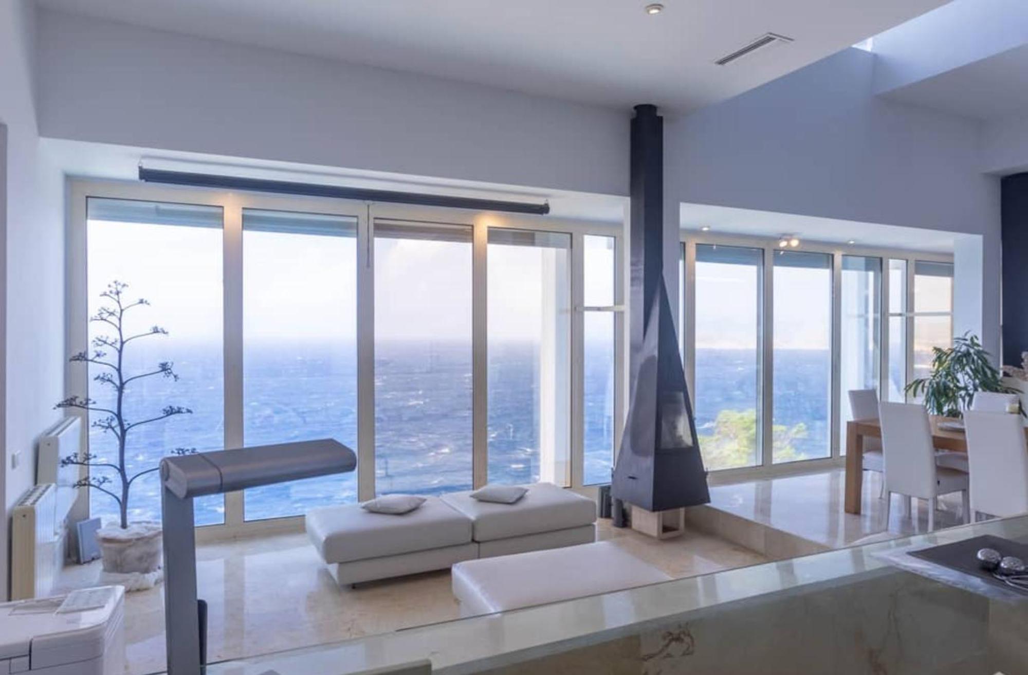 Exclusive Seafront Villa,Private Pool,Gym,Bbq El Toro  Luaran gambar